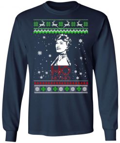 The Golden Girls Blanche HO HO HO Ugly Christmas Sweater