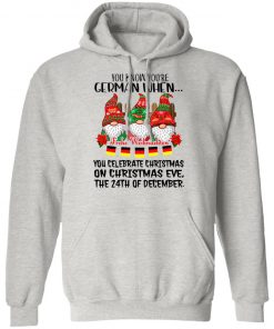 Gnome You Know You’re German When Frohe Weihnachten 24th Of December Christmas Shirt