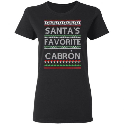 Santa's Favorite Cabron OG Navidad Christmas Ugly Sweatshirt