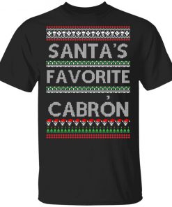 Santa's Favorite Cabron OG Navidad Christmas Ugly Sweatshirt