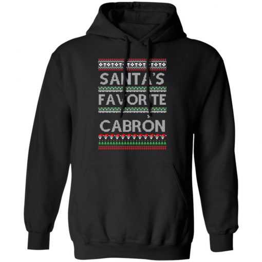 Santa's Favorite Cabron OG Navidad Christmas Ugly Sweatshirt