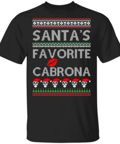 Santa's Favorite Cabrona OG Navidad Christmas Ugly Sweatshirt