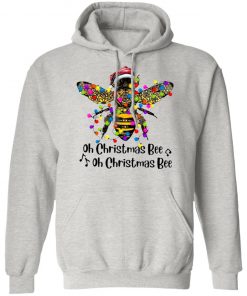 Bee Santa Oh Christmas Bee Oh Christmas Bee Light Shirt