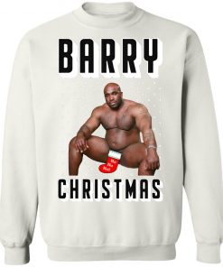 Barry Wood Merchandise Ugly Christmas Sweatshirt