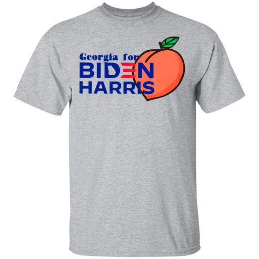 Georgia For Biden Harris Peach Shirt