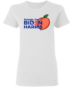 Georgia For Biden Harris Peach Shirt