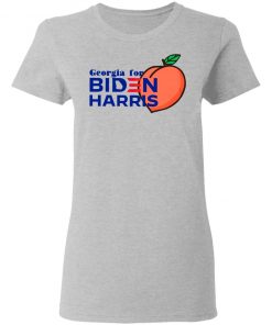 Georgia For Biden Harris Peach Shirt