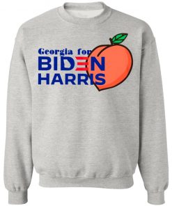 Georgia For Biden Harris Peach Shirt