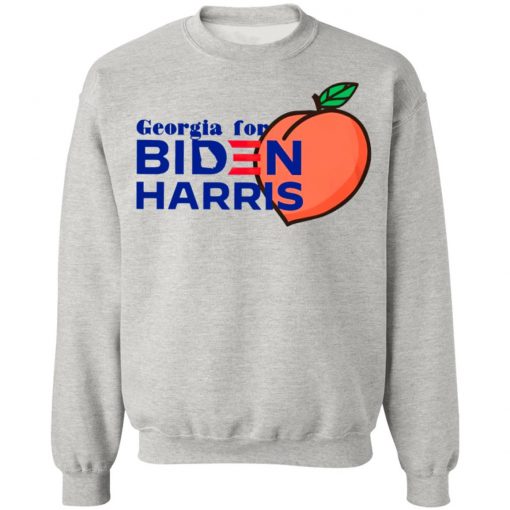 Georgia For Biden Harris Peach Shirt