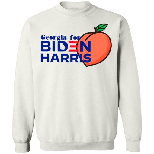 Georgia For Biden Harris Peach Shirt