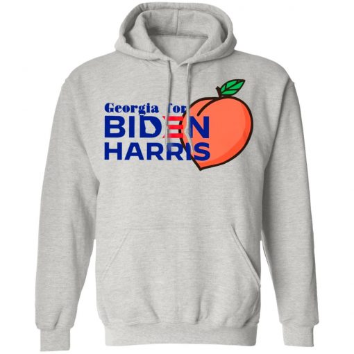 Georgia For Biden Harris Peach Shirt