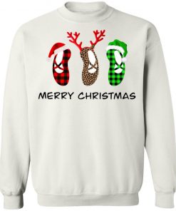 Ballet Shoes Santa Merry Christmas Shirt