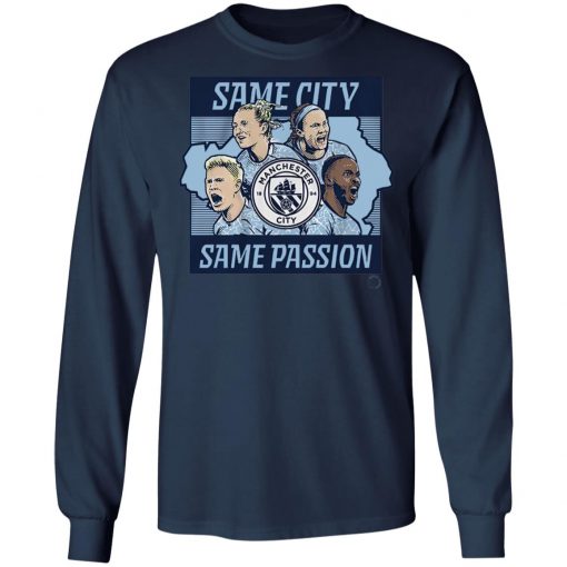 Same City Same Passion 2020 Shirt – Licensed by Manchester City T-Shirt