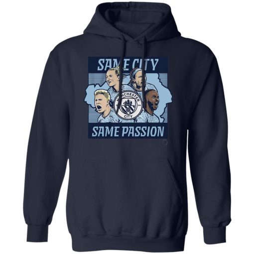 Same City Same Passion 2020 Shirt – Licensed by Manchester City T-Shirt