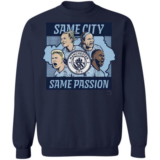 Same City Same Passion 2020 Shirt – Licensed by Manchester City T-Shirt