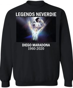 Legends Neverdie Diego Maradona 1960-2020 T-Shirt