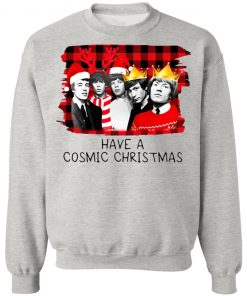 The Rolling Stones Have A Cosmic Christmas Sweatshirt