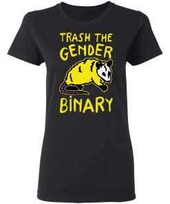 Raccoon Trash The Gender Binary Shirt