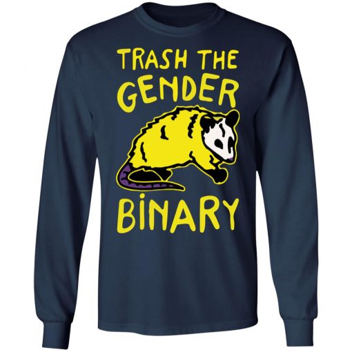 Raccoon Trash The Gender Binary Shirt