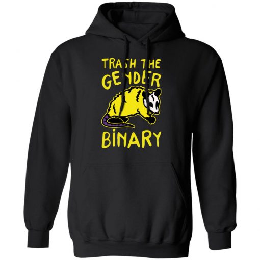 Raccoon Trash The Gender Binary Shirt