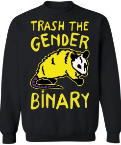 Raccoon Trash The Gender Binary Shirt