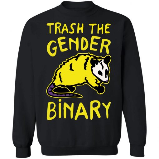 Raccoon Trash The Gender Binary Shirt