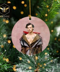 Harry Styles Christmas Ornament 2020 Holiday Christmas Tree One Direction Ornament Gifts Fans Harry Styles Vogue Cover Christmas Ornaments
