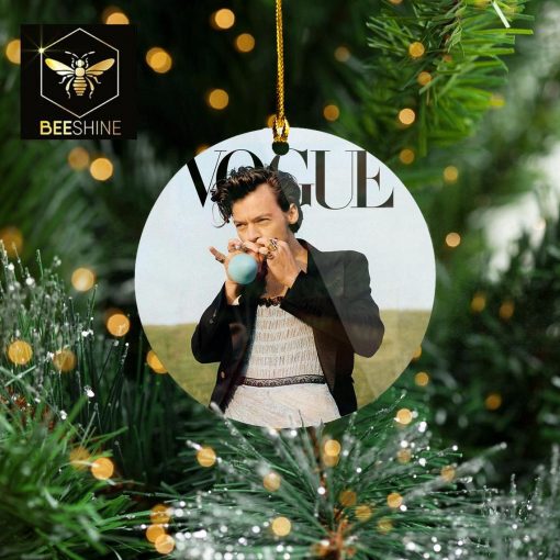 Harry Styles Vogue Cover Christmas Ornaments Harry Styles Christmas Ornament