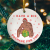I Have A Big Package For You Christmas 2020 Decorative Ornament