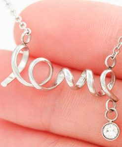 To My Future Wife Always Keep Me In Your Heart Scripted Love Necklace 7