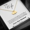 To My Wife I May Not Be Your First Date I Love You Forever Sweetest Hearts Necklace