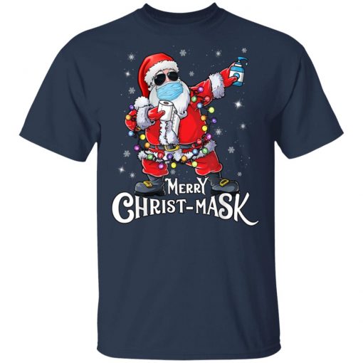 Santa Merry Christmas Mask Long Sleeve, Hoodie