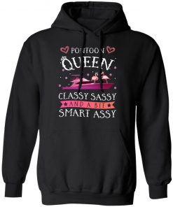 Flamingo Pontoon Queen Classy Sassy And A Bit Smart Assy Shirt