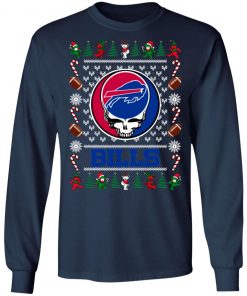 Buffalo Bills Grateful Dead Ugly Christmas Sweater, Hoodie