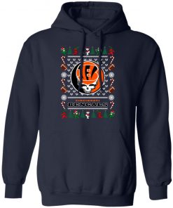 Cincinnati Bengals Grateful Dead Ugly Christmas Sweater, Hoodie