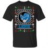 Detroit Lions Grateful Dead Ugly Christmas Sweater, Hoodie