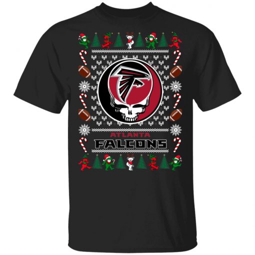 Atlanta Falcons Grateful Dead Ugly Christmas Sweater, Hoodie