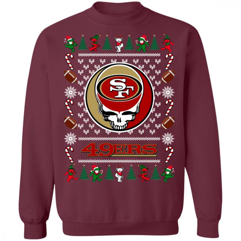 49ers grateful dead shirts