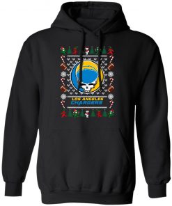 Los Angeles Chargers Grateful Dead Ugly Christmas Sweater, Hoodie