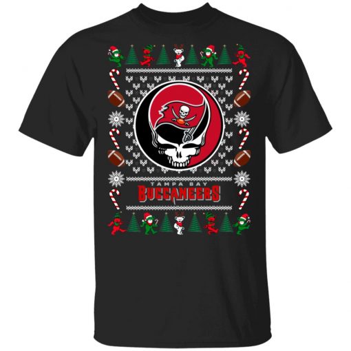 Tampa Bay Buccaneers Grateful Dead Ugly Christmas Sweater, Hoodie
