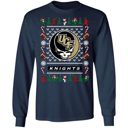 UCF Knights Grateful Dead Ugly Christmas Sweater, Hoodie