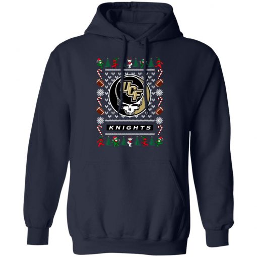 UCF Knights Grateful Dead Ugly Christmas Sweater, Hoodie