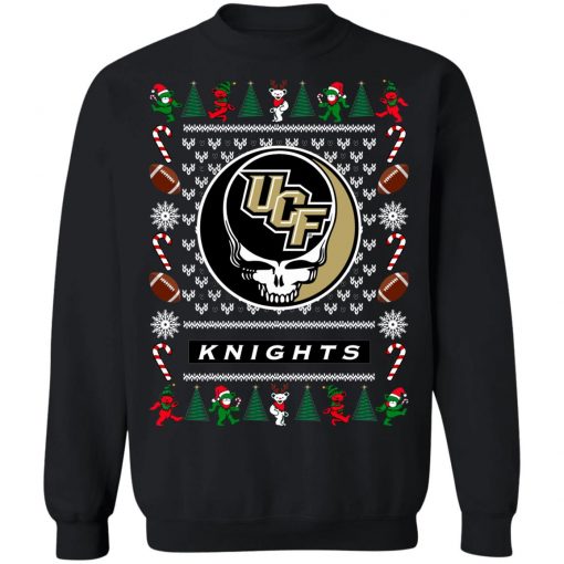 UCF Knights Grateful Dead Ugly Christmas Sweater, Hoodie