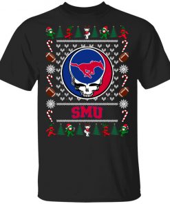 SMU Mustangs Grateful Dead Ugly Christmas Sweater, Hoodie