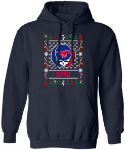 SMU Mustangs Grateful Dead Ugly Christmas Sweater, Hoodie