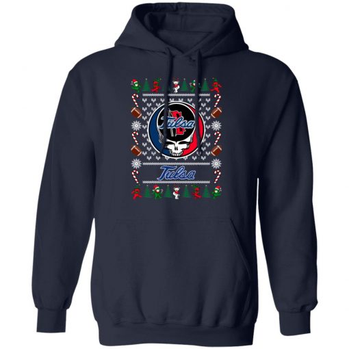 Tulsa Golden Hurricane Grateful Dead Ugly Christmas Sweater, Hoodie