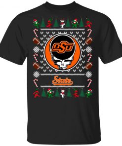 Oklahoma State Cowboys Grateful Dead Ugly Christmas Sweater, Hoodie