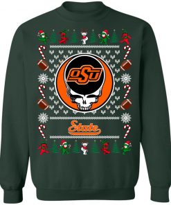 Oklahoma State Cowboys Grateful Dead Ugly Christmas Sweater, Hoodie