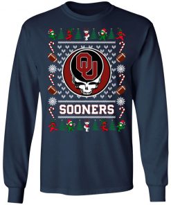 Oklahoma Sooners Grateful Dead Ugly Christmas Sweater, Hoodie