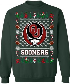 Oklahoma Sooners Grateful Dead Ugly Christmas Sweater, Hoodie